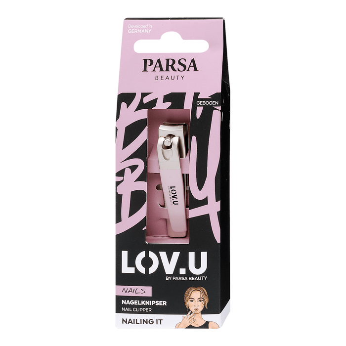 PARSA BEAUTY LOV.U unghieră roz, 1 buc WALTI