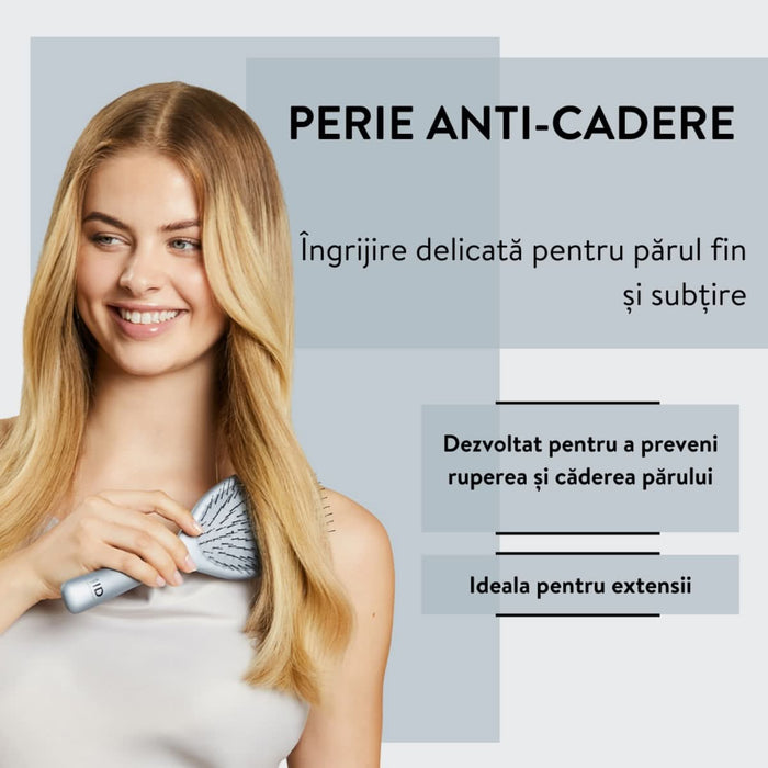 PARSA BEAUTY Perie de păr anti-cădere metalică, 1 buc WALTI