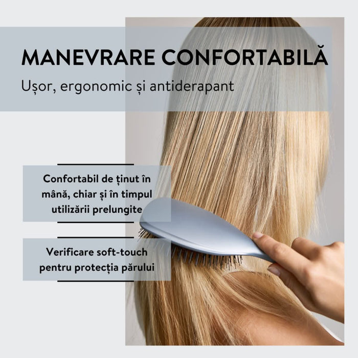 PARSA BEAUTY Perie de păr anti-cădere metalică, 1 buc WALTI