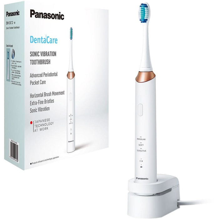 Periuta de dinti electrica PANASONIC EW-DC12-W503, 31.000 miscari/min, 3 programe, 1 capat, alb WALTI