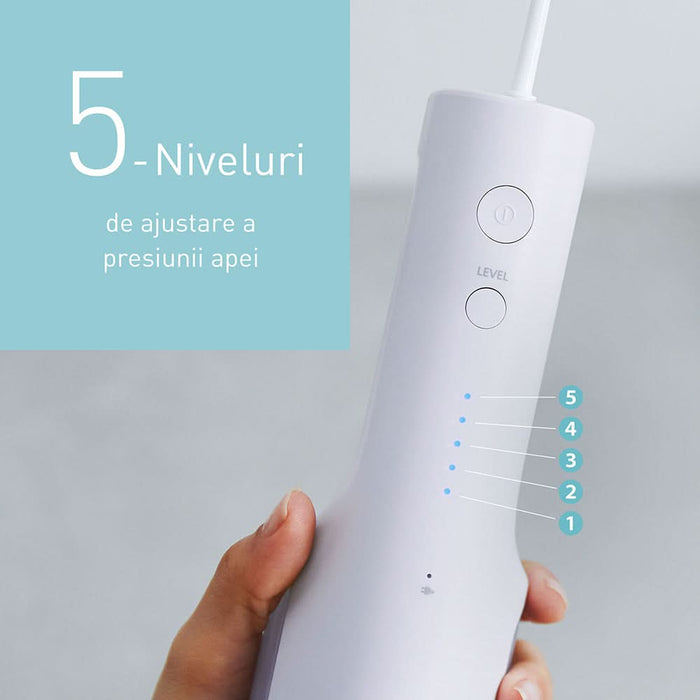 Irigator bucal PANASONIC EW-DJ27-V303, 5 viteze, 4 capete, 200 ml, mov WALTI
