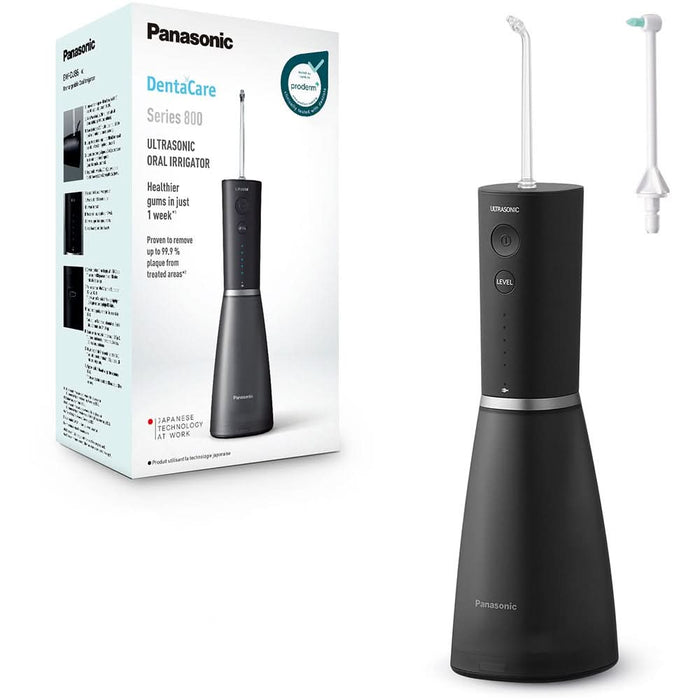 Irigator bucal PANASONIC EW-DJ86-K503, 5 viteze, 2 capete, 200ml, negru WALTI