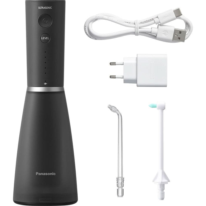 Irigator bucal PANASONIC EW-DJ86-K503, 5 viteze, 2 capete, 200ml, negru WALTI