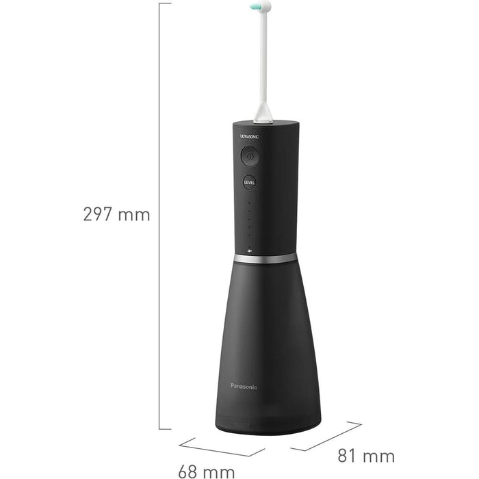 Irigator bucal PANASONIC EW-DJ86-K503, 5 viteze, 2 capete, 200ml, negru WALTI