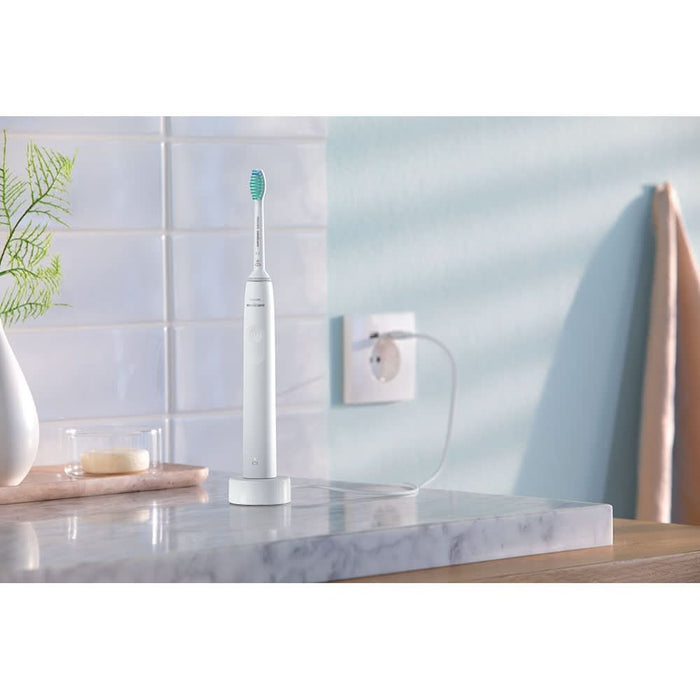 Set 2 Periute de dinti electrice PHILIPS Sonicare HX3675/13, 31000 miscari/min, 1 program, 2 capate, alb WALTI