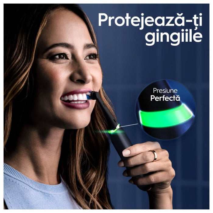 Periuta de dinti electrica ORAL-B iO9, Bluetooth, Curatare 3D, 7 programe, 1 capat, negru WALTI