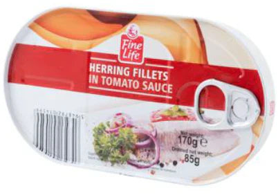 Fine Life Hering File In Sos Tomate 3 x 170 G - WALTI WALTI