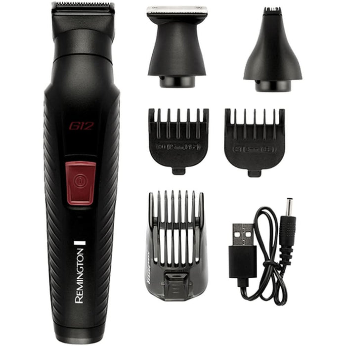 Aparat de tuns multifunctional 12 in1 REMINGTON  Graphite Series G12 PG2120, acumulator, autonomie 40 min, negru WALTI