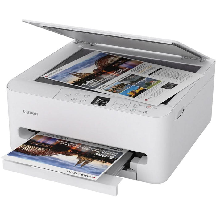 Multifunctional Inkjet color CANON Pixma TS6550I, A4, USB, Wi-Fi, alb - WALTI WALTI
