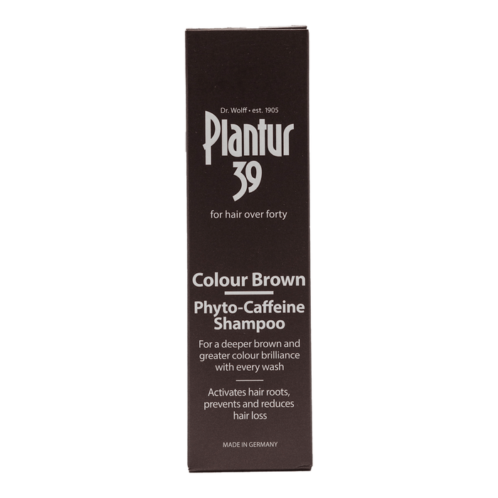Plantur 39 Șampon de păr cu cofeină color brown, 250 ml WALTI