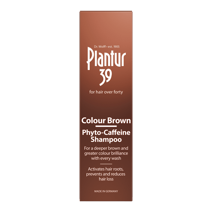 Plantur 39 Șampon de păr cu cofeină color brown, 250 ml WALTI