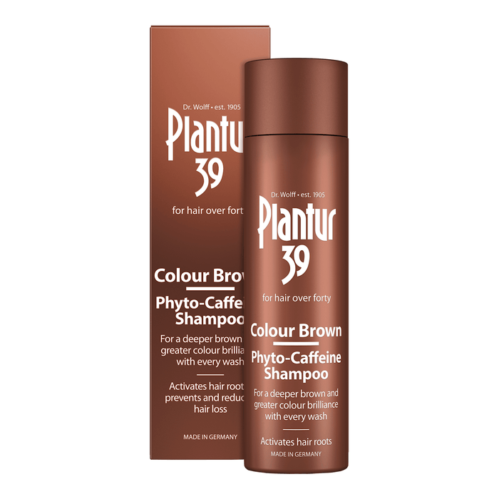 Plantur 39 Șampon de păr cu cofeină color brown, 250 ml WALTI