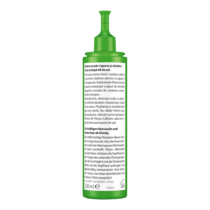 Plantur 39 Tonic pentru păr cu tendință de cădere cofeină, 200 ml WALTI