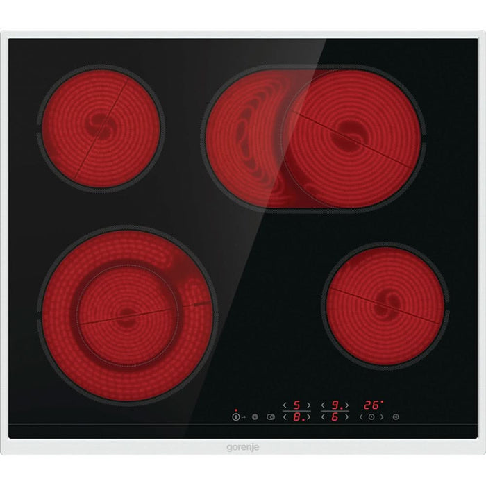Plita incorporabila GORENJE ECT643BX, Vitroceramica, 4 arzatoare, Touch Control, negru WALTI