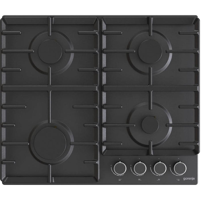 Plita incorporabila GORENJE G642AB, Gaz, 4 arzatoare, negru WALTI