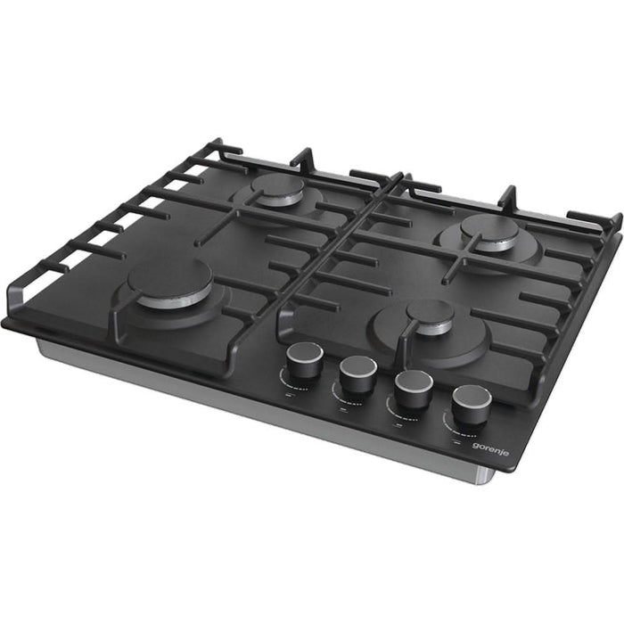 Plita incorporabila GORENJE G642AB, Gaz, 4 arzatoare, negru WALTI