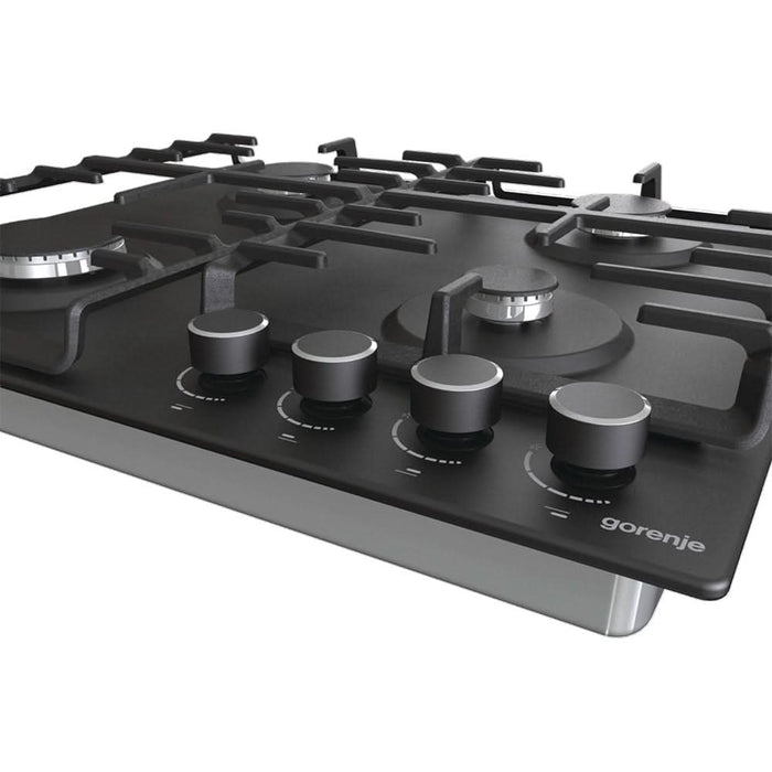Plita incorporabila GORENJE G642AB, Gaz, 4 arzatoare, negru WALTI