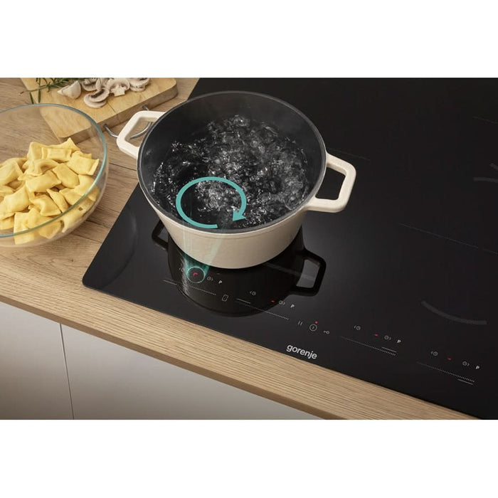 Plita incorporabila GORENJE GI6442BSCE, Inductie, 4 arzatoare, Touch Control, negru WALTI
