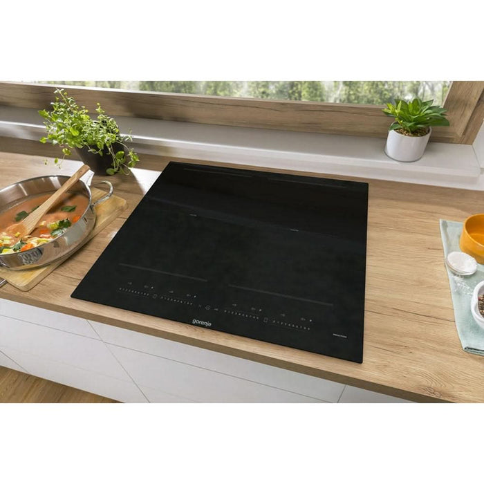 Plita incorporabila GORENJE GI6442BSCE, Inductie, 4 arzatoare, Touch Control, negru WALTI