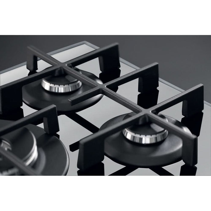 Plita incorporabila WHIRLPOOL GMWL 628/IXL EE, Gaz, 4 arzatoare, Wok, inox - WALTI WALTI