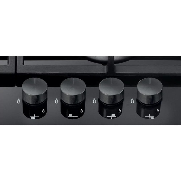 Plita incorporabila WHIRLPOOL GOA 6425/NB1, Gaz, 4 arzatoare, Wok, negru WALTI