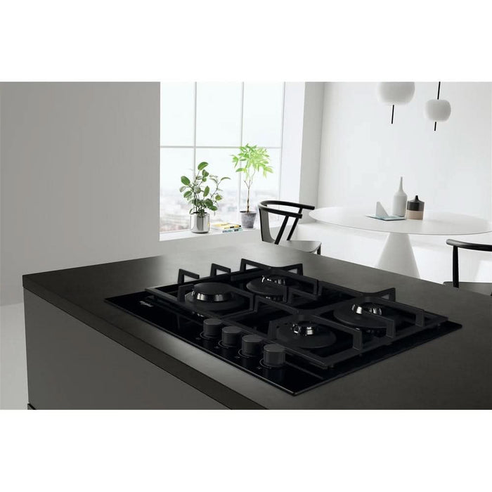 Plita incorporabila WHIRLPOOL GOS 6415/NB1, Gaz, 4 arzatoare, negru WALTI