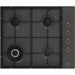 Plita incorporabila BEKO HIGG64125SAR, Gaz, 4 arzatoare, Wok, antracit - WALTI WALTI