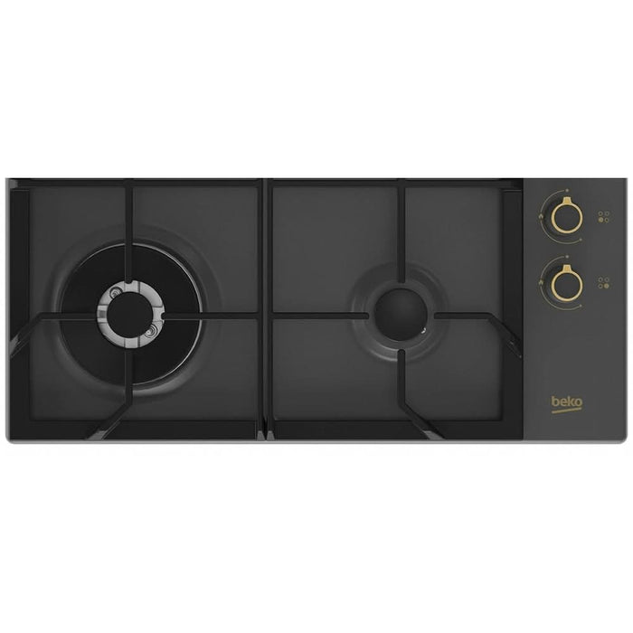 Plita incorporabila BEKO HIGG64125SAR, Gaz, 4 arzatoare, Wok, antracit - WALTI WALTI