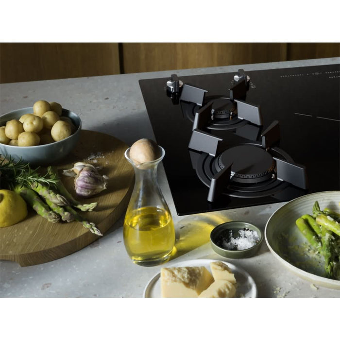 Plita incorporabila ELECTROLUX KDI641723K, Gaz + Inductie, 4 arzatoare, Touch Control, negru WALTI