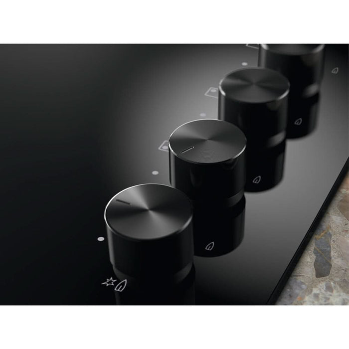 Plita incorporabila ELECTROLUX KGG6407K, Gaz, 4 arzatoare, negru WALTI