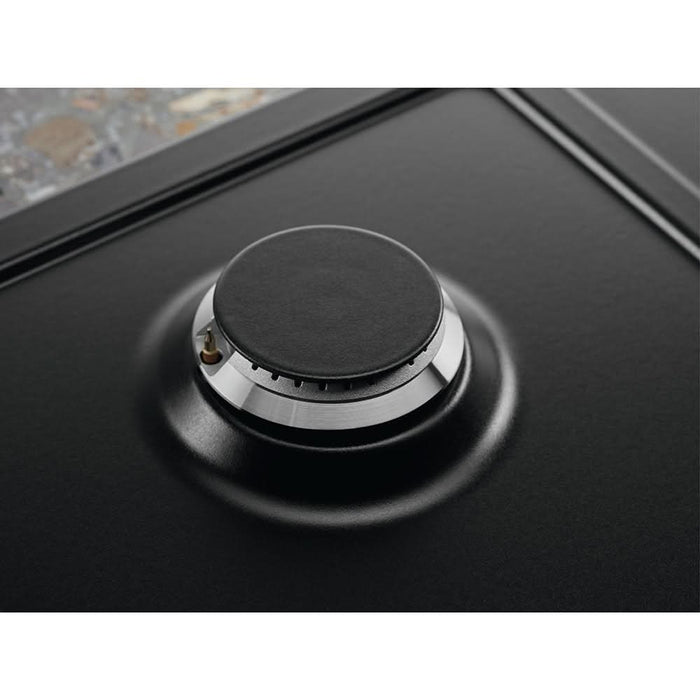 Plita incorporabila ELECTROLUX KGS6436RK, Gaz, 4 arzatoare, Wok, negru WALTI