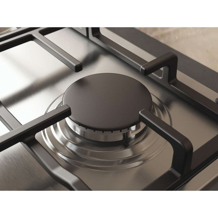 Plita incorporabila WHIRLPOOL TKRL 660 IX, Gaz, 4 arzatoare, inox WALTI
