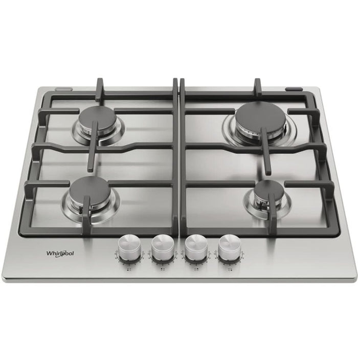 Plita incorporabila WHIRLPOOL TKRL 660 IX, Gaz, 4 arzatoare, inox WALTI