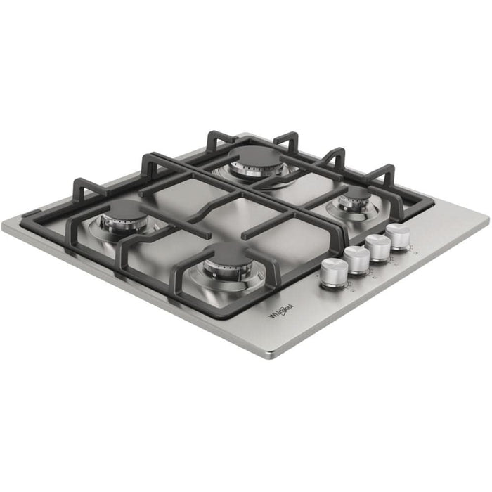Plita incorporabila WHIRLPOOL TKRL 660 IX, Gaz, 4 arzatoare, inox WALTI