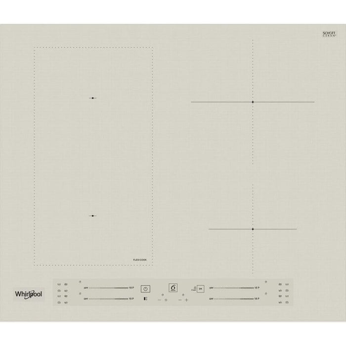 Plita incorporabila WHIRLPOOL WL S2760 BF/S, Inductie, 4 arzatoare, Touch Control, Silver Dawn WALTI