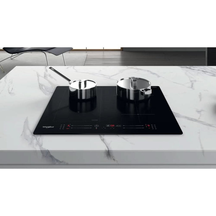 Plita incorporabila WHIRLPOOL WL S7960 NE, Inductie, 4 arzatoare, Touch Control, negru WALTI