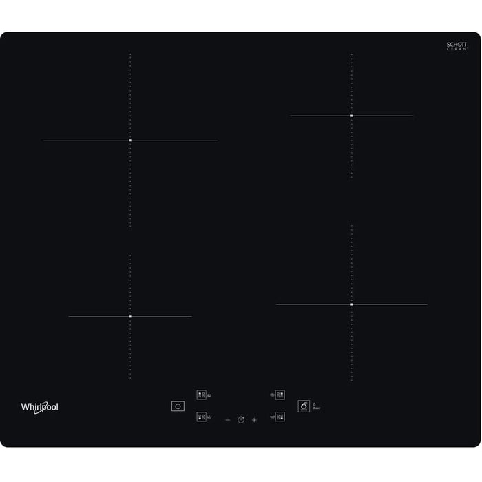 Plita incorporabila WHIRLPOOL WS Q2160 NE, Inductie, 4 arzatoare, Touch Control, negru WALTI