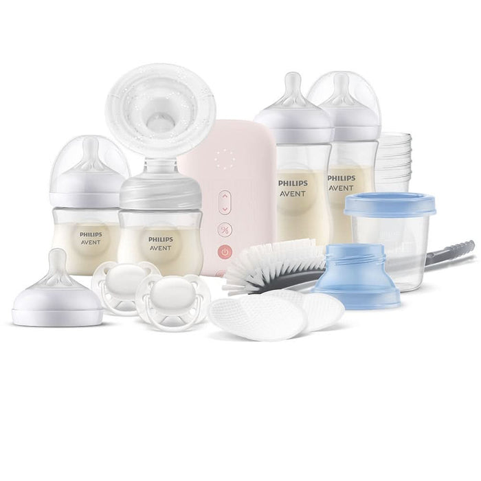 Set pompa de san electrica PHILIPS AVENT SCD340/31, roz-bleu WALTI