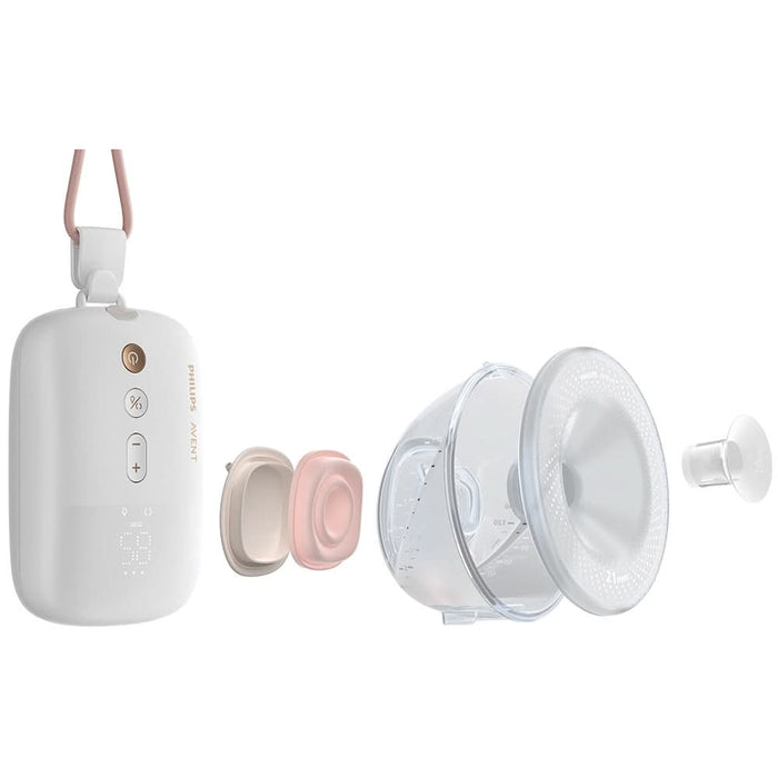 Pompa de san electrica dubla PHILIPS AVENT SCF532/11, 200ml, alb-transparent WALTI