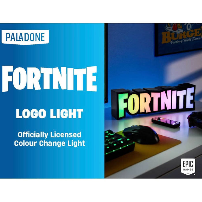 Lampa decorativa PLAYSTATION Fortnite, alb-negru WALTI