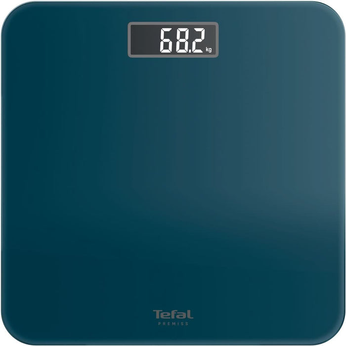 Cantar corporal TEFAL Premiss PP1806V0, 160Kg, sticla, albastru WALTI