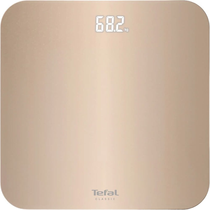 Cantar corporal TEFAL Classic PP1900V0, 180kg, sticla, maro WALTI