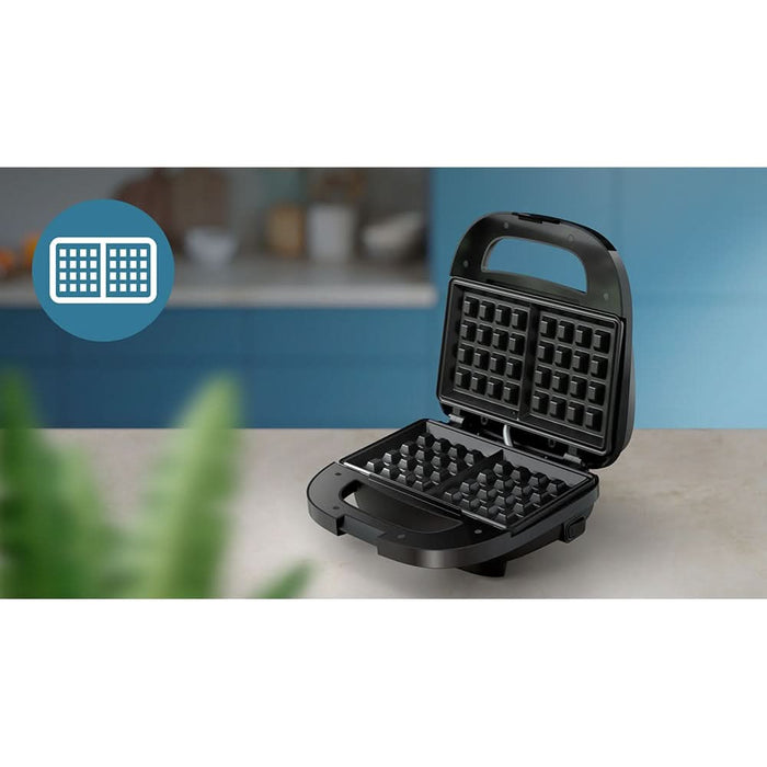 Aparat de facut waffe PHILIPS Seria 3000 HD2332/90, 750W, negru WALTI