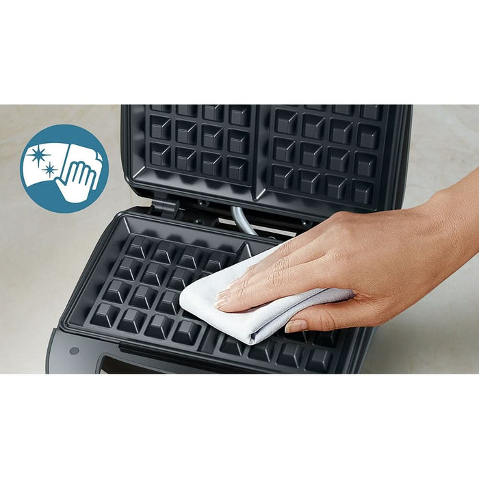 Aparat de facut waffe PHILIPS Seria 3000 HD2332/90, 750W, negru WALTI