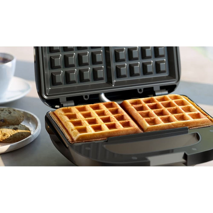 Aparat de facut waffe PHILIPS Seria 3000 HD2332/90, 750W, negru WALTI