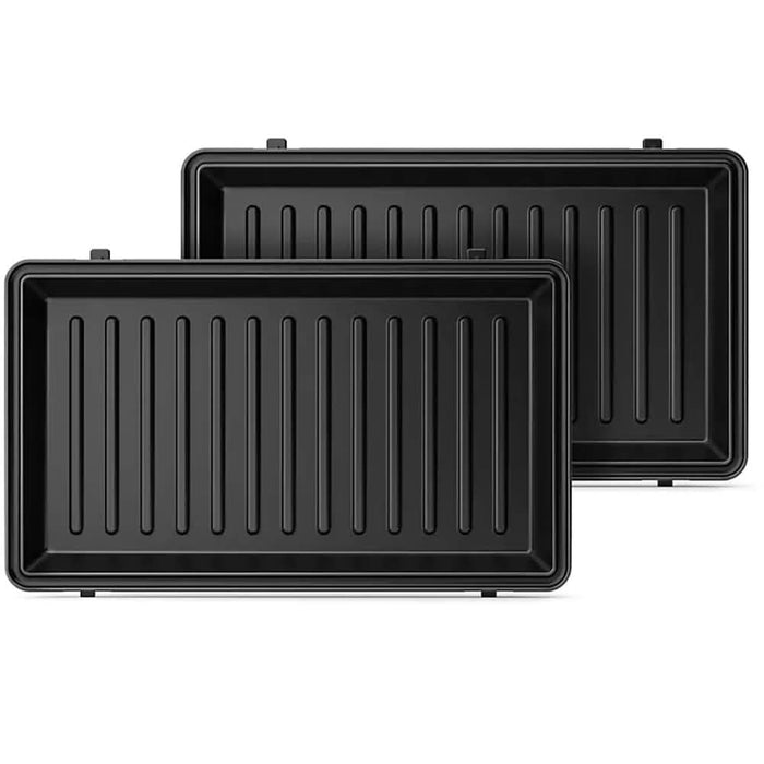 Sandwich maker PHILIPS Seria 3000 HD2350/80, 750W, 3 placi detasabile, negru-argintiu WALTI