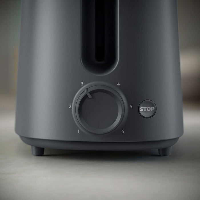 Prajitor de paine PHILIPS Essentials Collection HD2510/90, 2 felii, 650W, negru WALTI