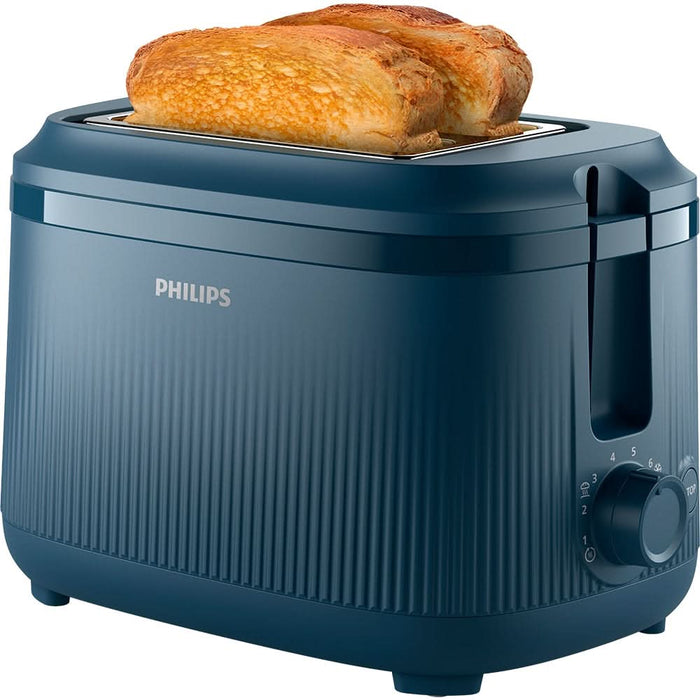 Prajitor de paine PHILIPS Seria 3000 HD2511/70, 2 felii, 900W, albastru inchis WALTI