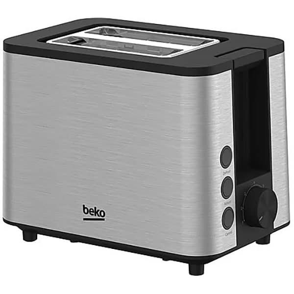 Prajitor de paine BEKO TAM7321I, 2 felii, 950W, argintiu-negru WALTI