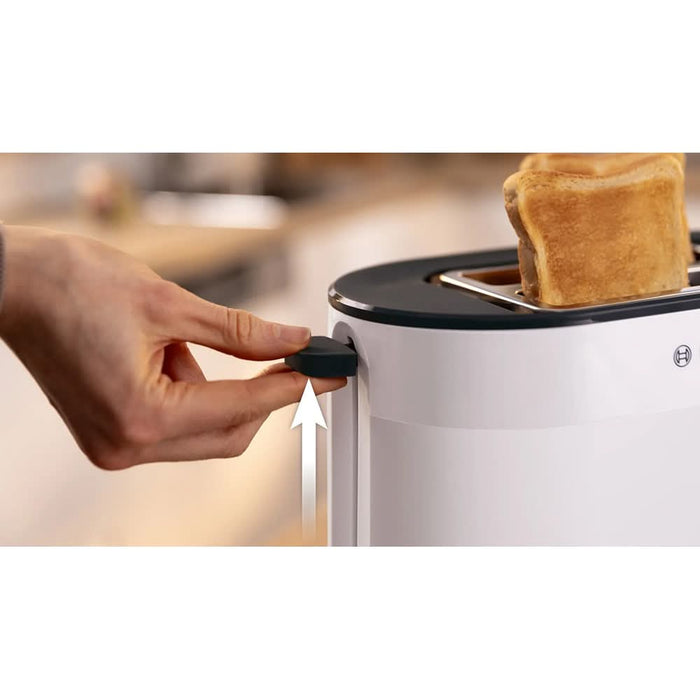 Prajitor de paine BOSCH MyMoment TAT2M121, 2 felii, 950W, alb-negru WALTI